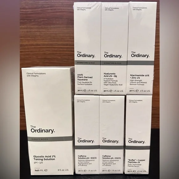 SALE‼️ NEW‼️ 7 x THE ORDINARY SKINCARE SET OF 7- GIFT BUNDLE